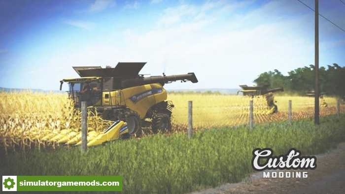 FS17 – New Holland CR North American Harvester Mod V1.3.0