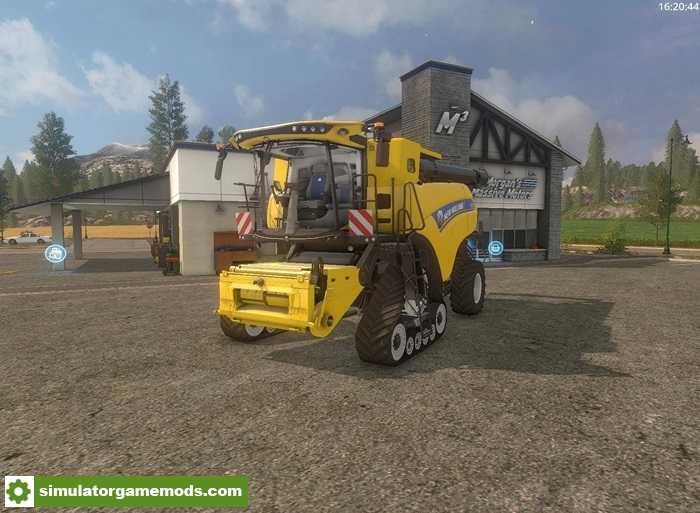 FS17 – New Holland CR 10.90 2K17 Harvester Mod V1.0