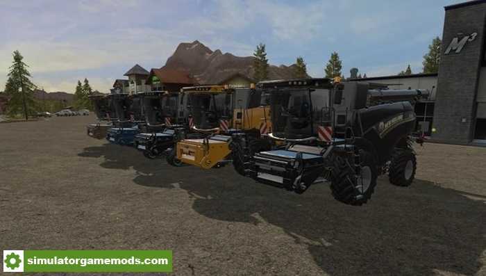 FS17 – New Holland CR10.90 Paint & Chassis Choice V1.2