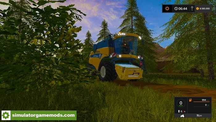 FS17 – New Holland CX8080 Harvester Mod V2.5.5