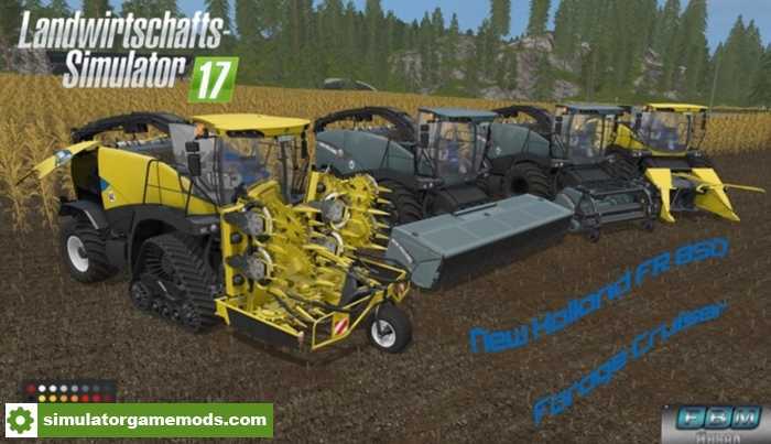 FS17 – New Holland FR Harvester Mod