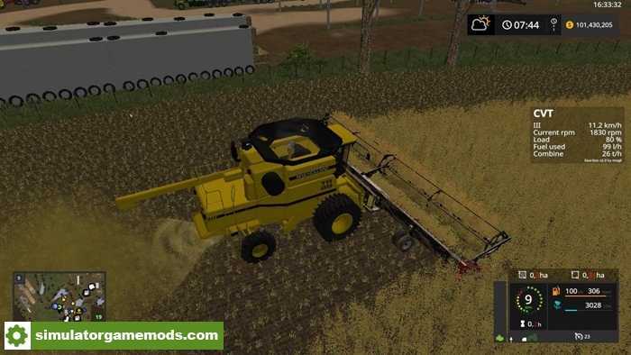 FS17 – New Holland TR98 Harvester Mod V1.3.1