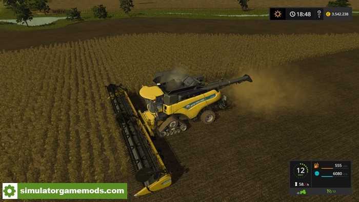 FS17 – New Holland 45ft Sunflowers V 1.0