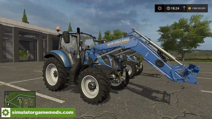 FS17 – FZ60 New Holland Front Loader System V1.1.1