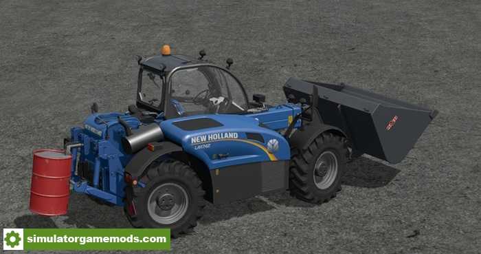 FS17 – New Holland LM 742 with Rear Hydraulics V 1.17