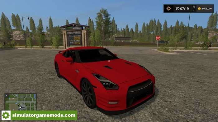 FS17 – Nissan GTR Converted V1.0.0