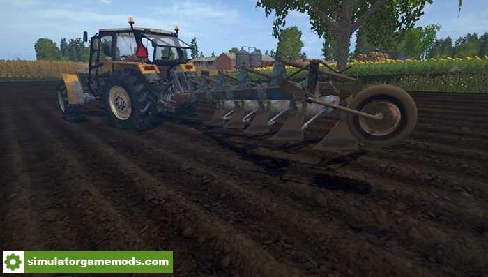 FS17 – Overum 5 Plough V1.0.0.0