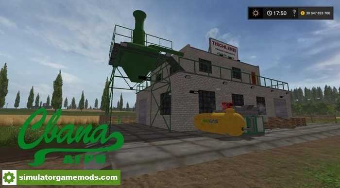 FS17 – Placeable Palettenwerk V1.1.1