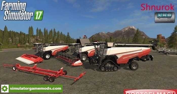 FS17 – Rostselmash Pcm 161 Edit fbm-team Harvester