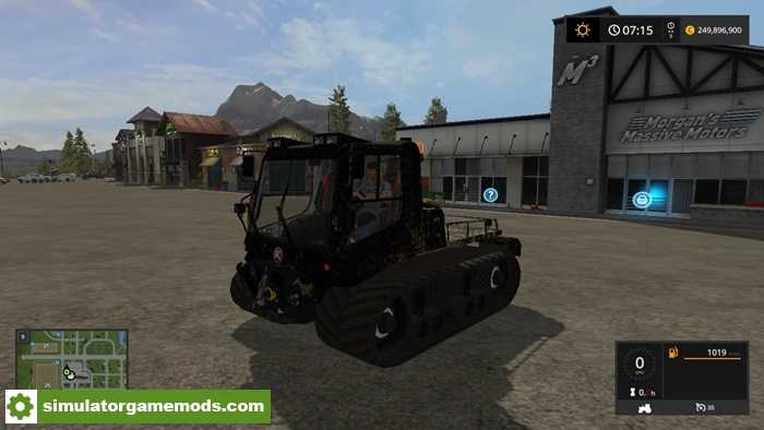 FS17 – Pistenbully 100 Kryptek Typhon Tractor V1.1