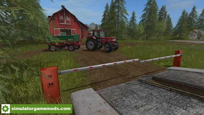 FS17 – Placeable Barrier V1.0.0.0