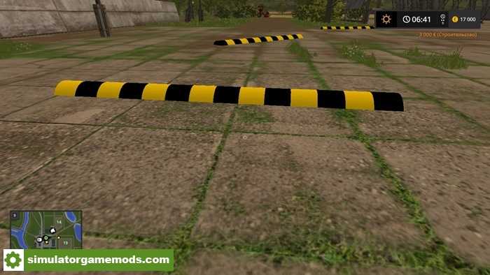 FS17 – Placeable Bump V1.0