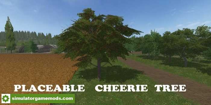 FS17 – Placeable Cheeries Tree V1.0