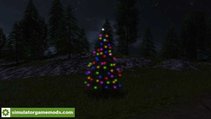 FS17 – Placeable Christmas Tree V1.0.0.0