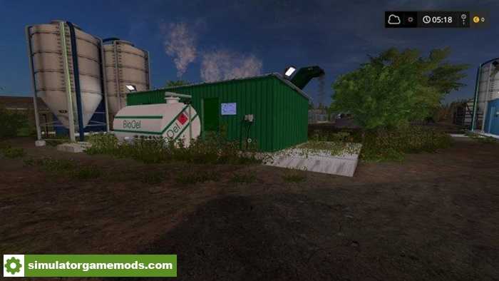 FS17 – Placeable Farm Bio Raffinerie V1.0