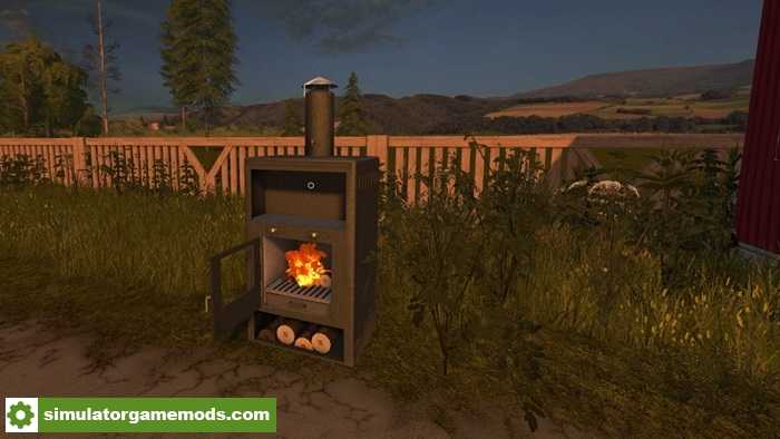 FS17 – Placeable Fireplace