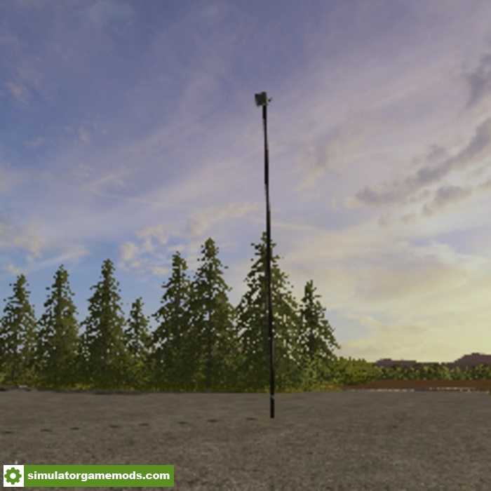 FS17 – Placeable Floodlight V1.4