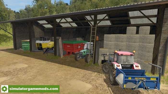 FS17 – Placeable Old Storage Shed V1.0.0.1