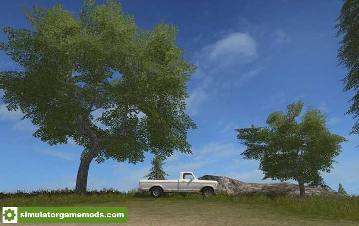 FS17 – Placeable Small Mapletree V1.0