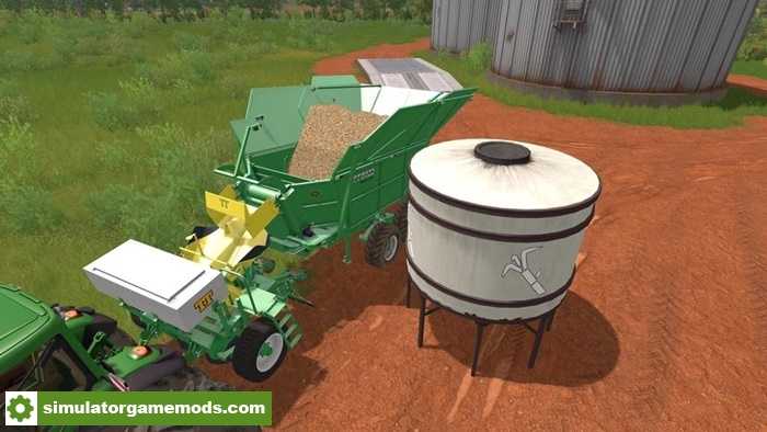 FS17 – Placeable Sugarcane Tank V1.0.0.0