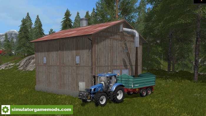 FS17 – Placeable Woodchip Storage