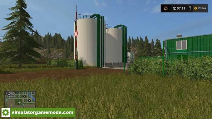 FS17 – Placeable Bio Diesel Refinery Can BE V1.0.0