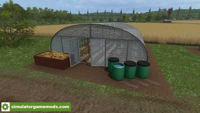 FS17 – Placeable Greenhouse (Cucumber) V1.0