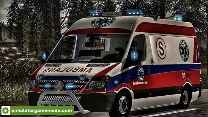 FS17 – Mercedes-Benz Sprinter Poland Ambulance V1.0