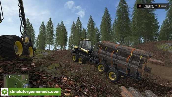 FS17 – Ponsse Buffalo Log Transporter V1.0