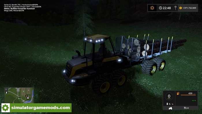 FS17 – Ponsse Buffalo With Autoload and Loading Aid V1.2