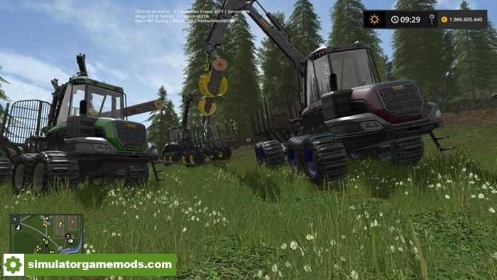 FS17 – Ponsse Buffalo With Loading Crane Without Autoload V1.0