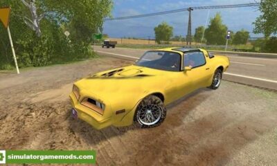 FS17 – Pontiac TransAm 1977 Автомобильный мод V1.0