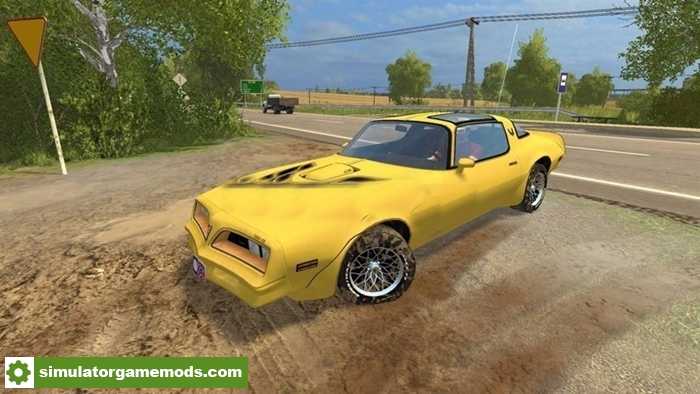 FS17 – Pontiac TransAm 1977 Car Mod V1.0