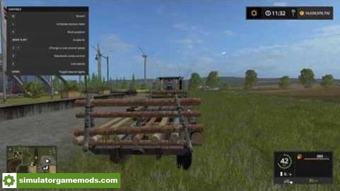 FS17 – PTS 12 Wood Deck V1.0