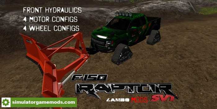 FS17 – Raptor SVT Hydraulic Crawler Kryptek V1.1