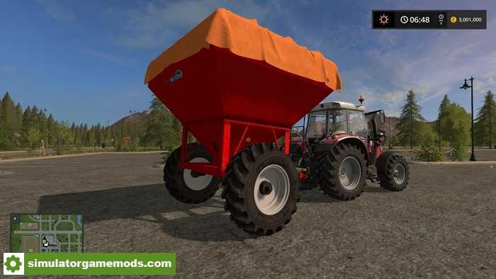 FS17 – Reboque Graneleiro Basculhante Becker GB12000 V1.0.0