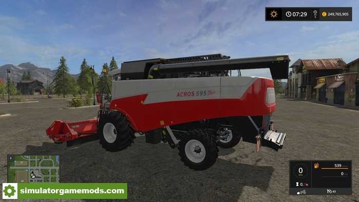 FS17 – Rostselmash Acros 595 Harvester