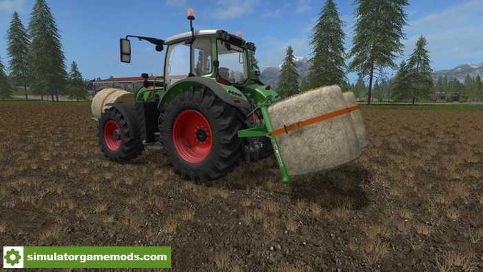 FS17 – Round Bale Forks Pack V1.0.1.0