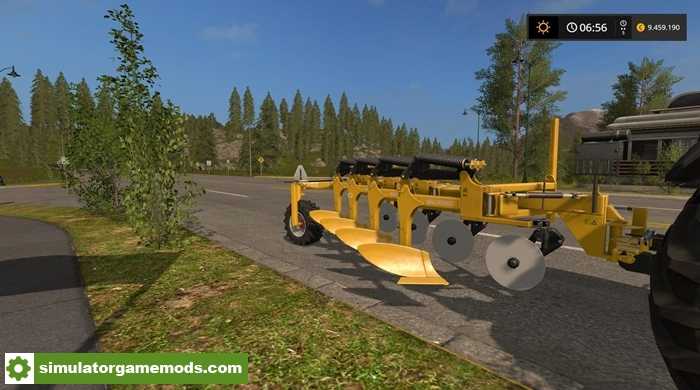 FS17 – Salford4204 Yellow Plough Mod V1.0