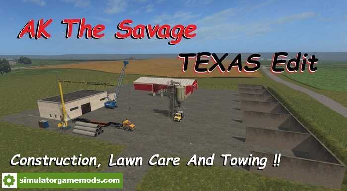 FS17 – Savage Texas Map V1