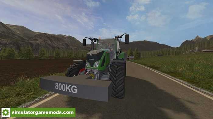 FS17 – Self-Made Weight 800 KG V1.0