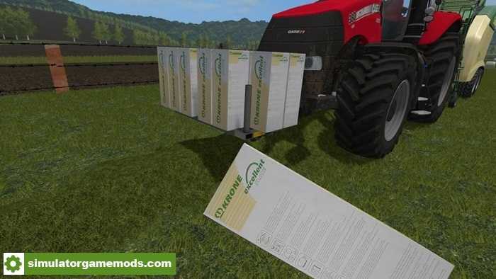 FS17 – Selfmade Foil Roles For The Krone Ultima V1.0