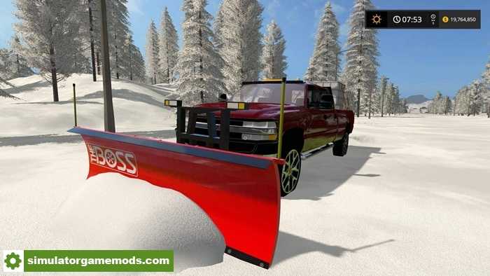 FS17 – Silverado 2500HD Plow Pickup V2.0