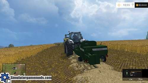 FS 2015 – Sipma PK4000 Baler Machine V1.1