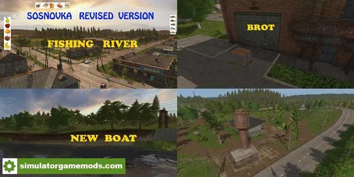 FS17 – Sosnovka Fishing River Map V1.0.5