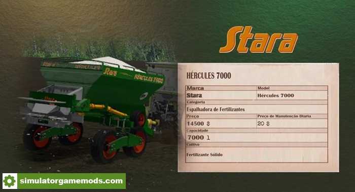 FS17 – Stara Hercules 7000 V1.0