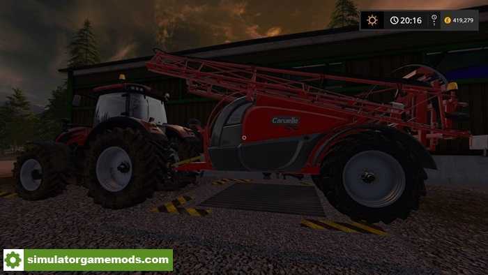 FS17 – Stilla 460 Dyeable Sprayer With Beacons V1.0