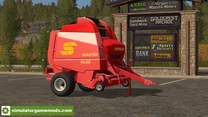 FS17 Supertino Master Plus Round Baler V 1.1