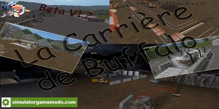 FS17 – The Buffalo Quarry (La Carriere De Buffalo) Map Beta V1.2