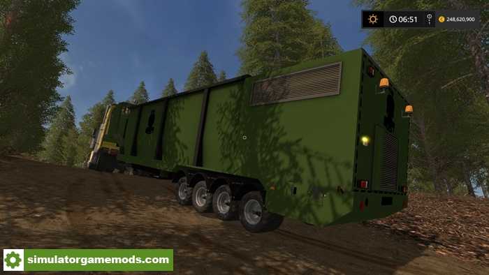 FS17 – The Beast WoodCrusher Trailer